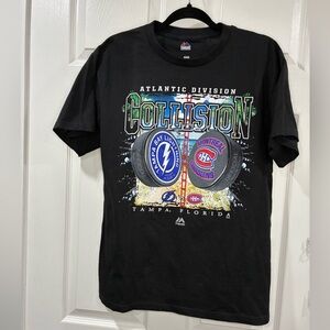 [m] NHL Lightning vs Canadiens Graphic T-Shirt Men’s Medium